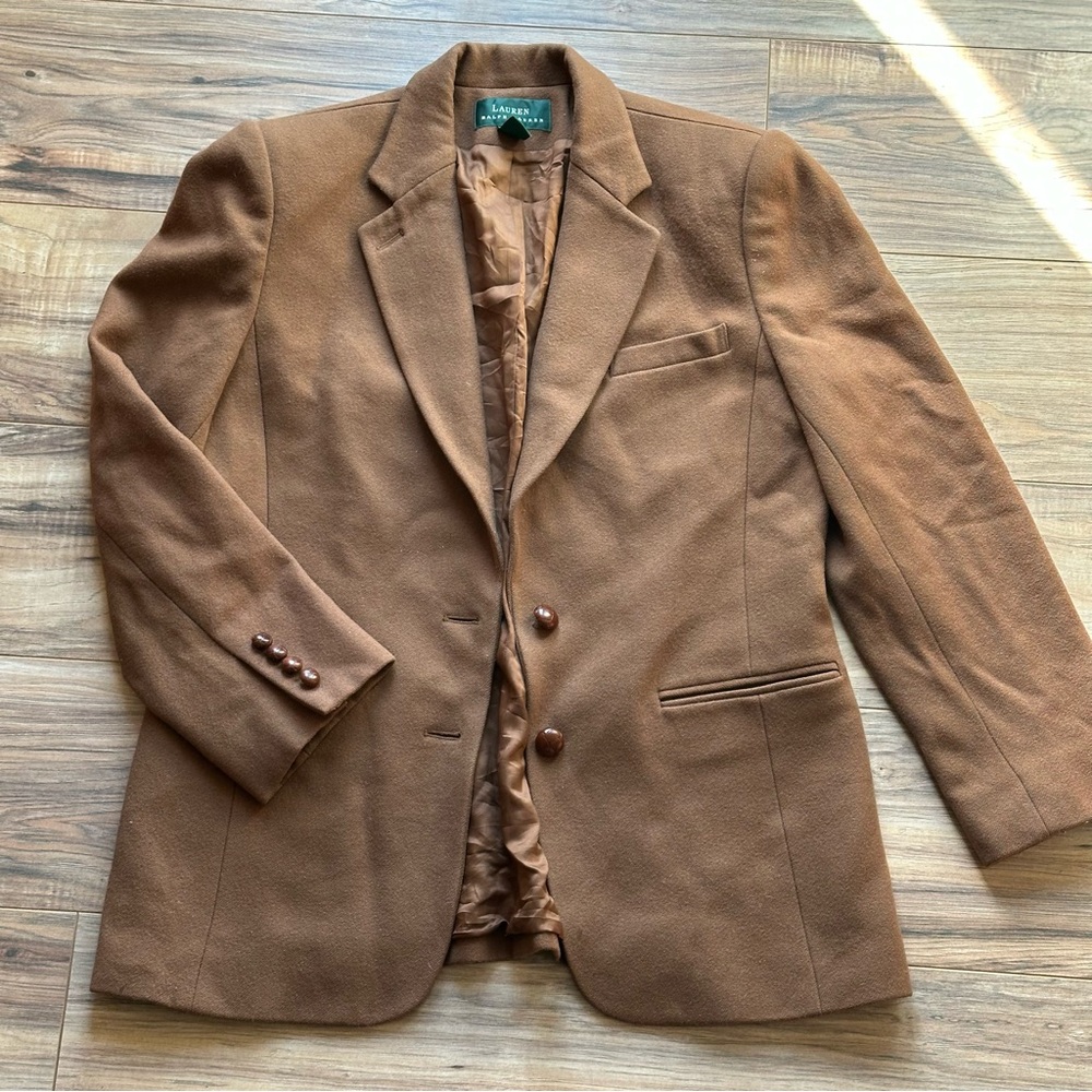 Lauren Ralph Lauren Brown Blazer